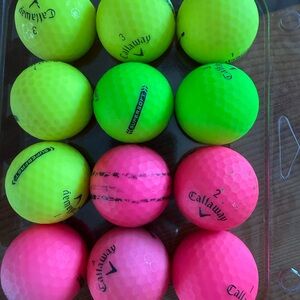Callaway Golf Balls One Dozen 12 Balls
